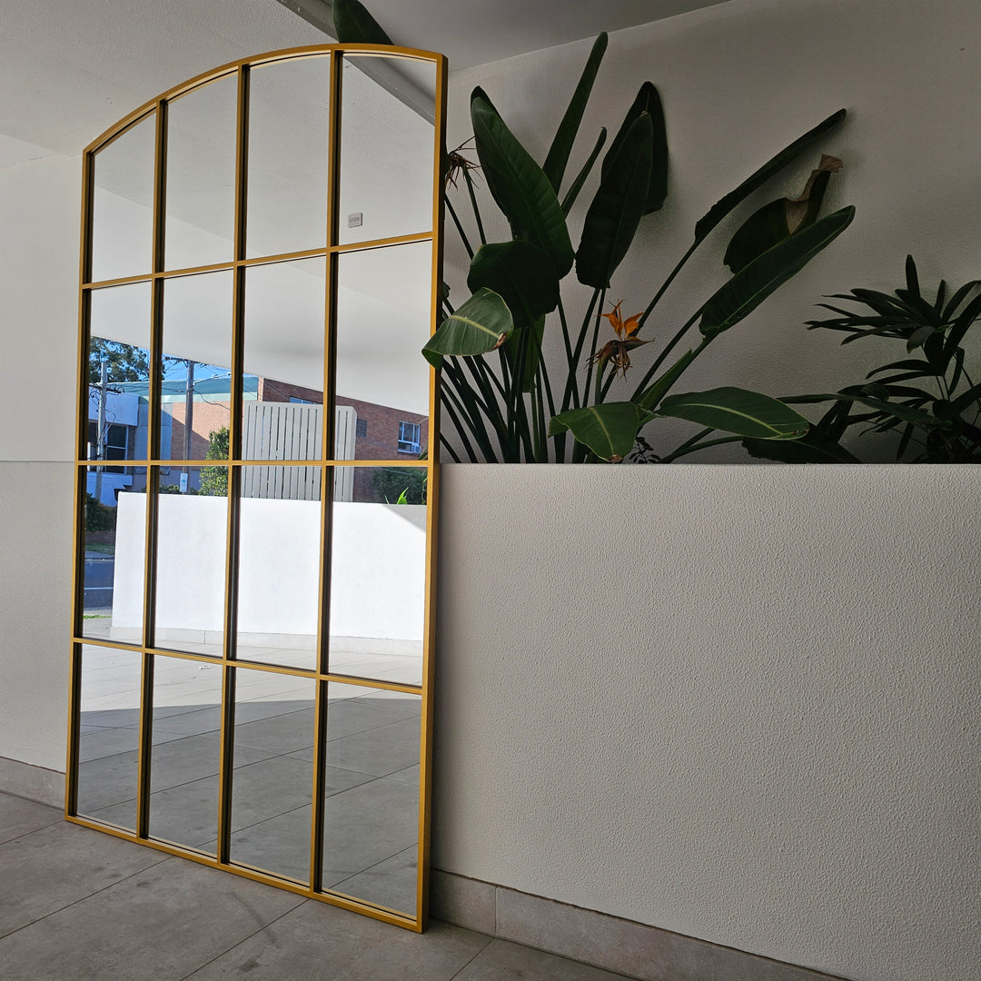 Hampton 200x120 - Full Length Arch Window Mirror