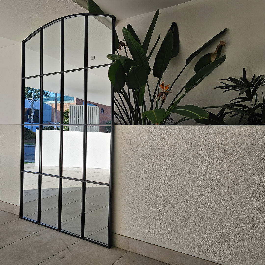 Hampton 200x120 - Full Length Arch Window Mirror
