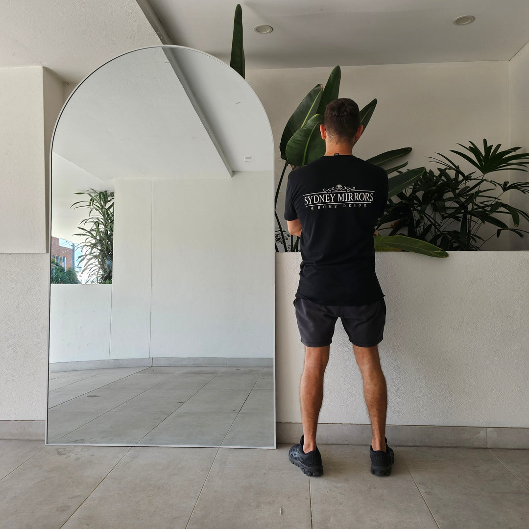 Studio Arch Mirror | Full length Modern Arch Mirror