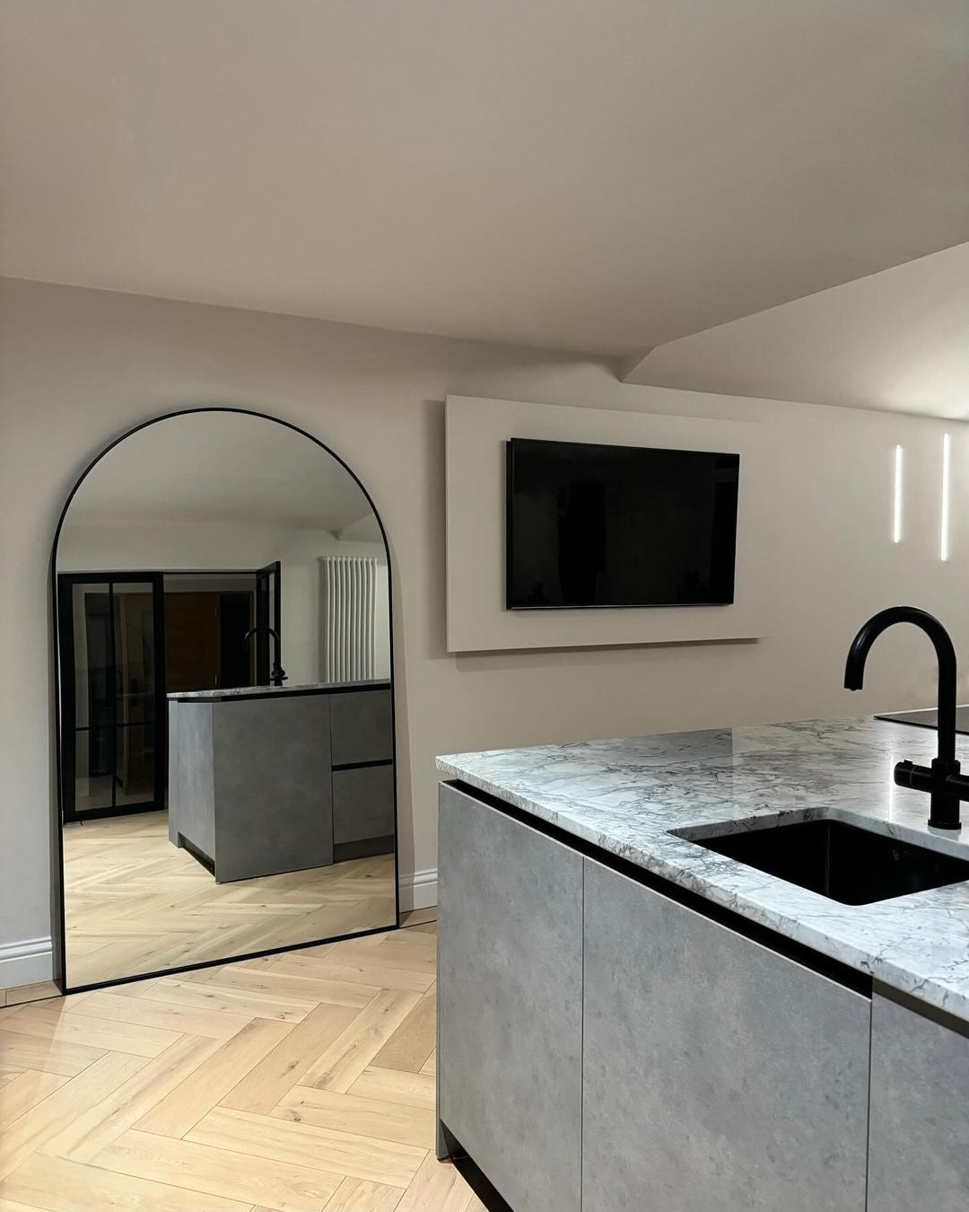 Studio Arch Mirror | Full length Modern Arch Mirror