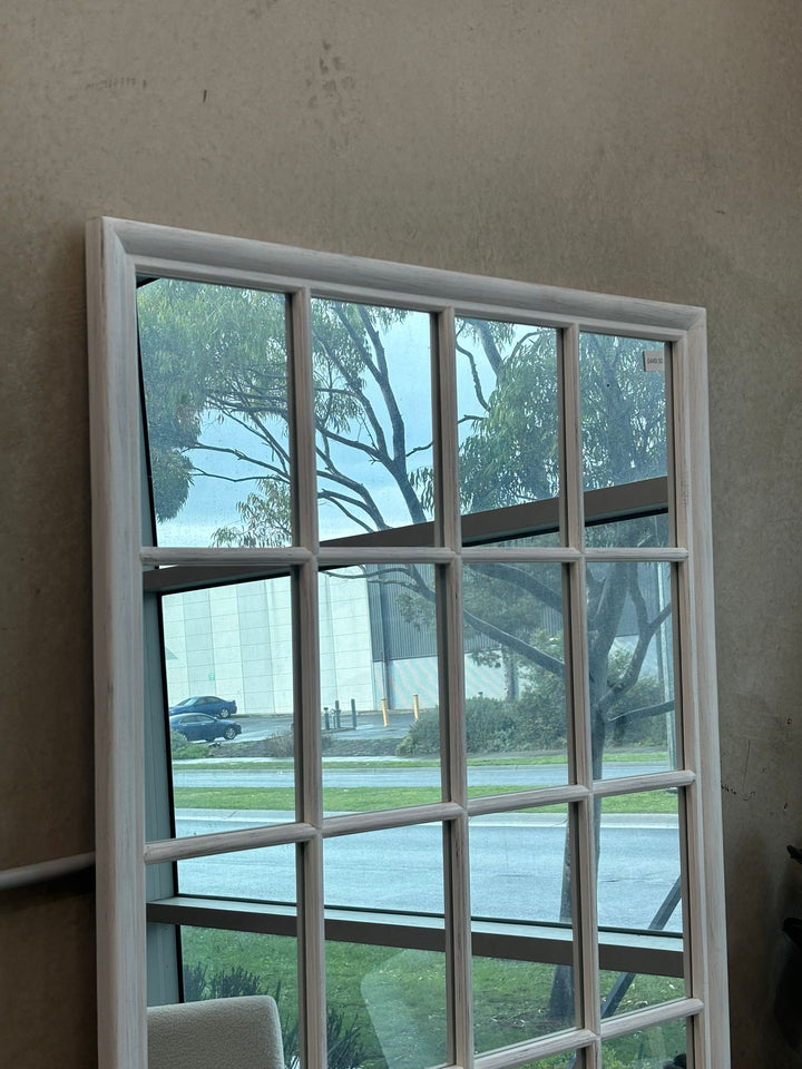 SASH 200x100cm - SHABBY CHIC WINDOW MIRROR *** PRE ORDER ***