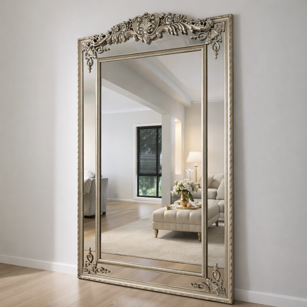 Rose-Hampton 210x120 - Oversize Ornate Mirrors - Sydney Mirrors