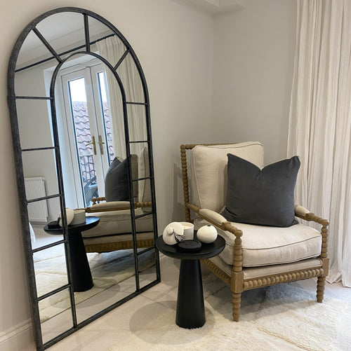NEWCASTLE 190x100cm – Full-Length Arched Window Mirror (Indoor & Outdoor) *** PRE ORDER ***