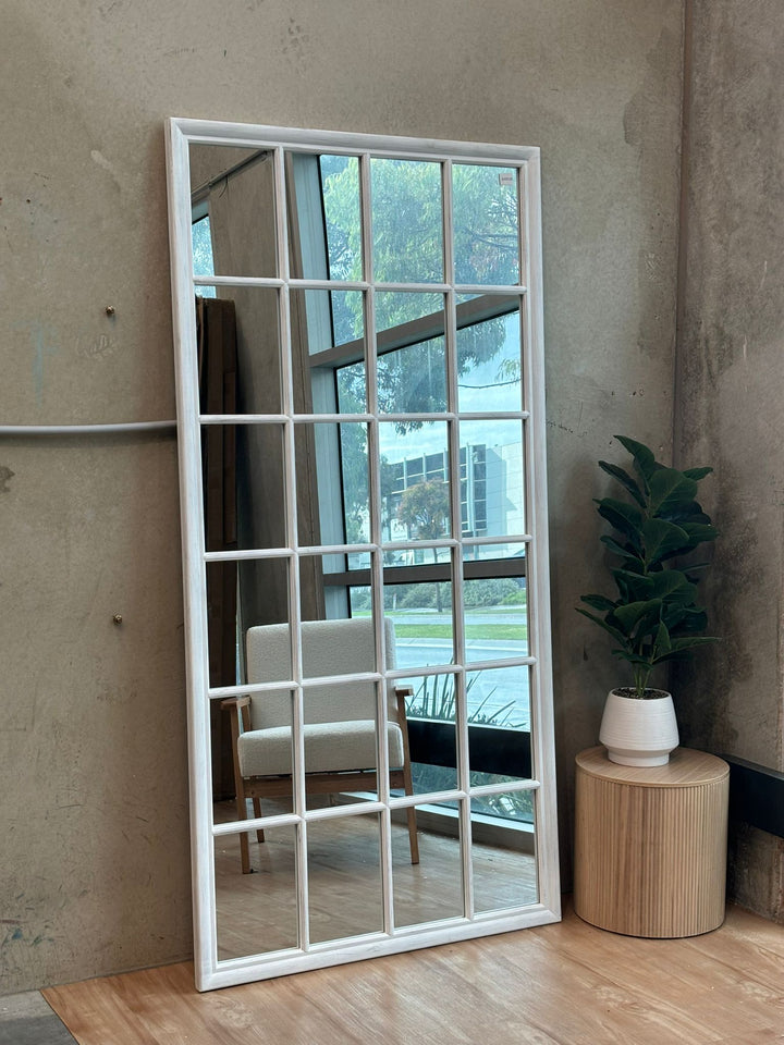 SASH 200x100cm - SHABBY CHIC WINDOW MIRROR *** PRE ORDER ***