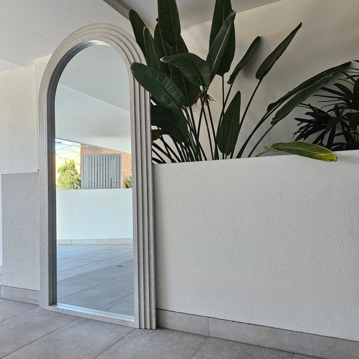 Caesar Arch Mirror - Full Length Stepped Frame *** PRE ORDER ***