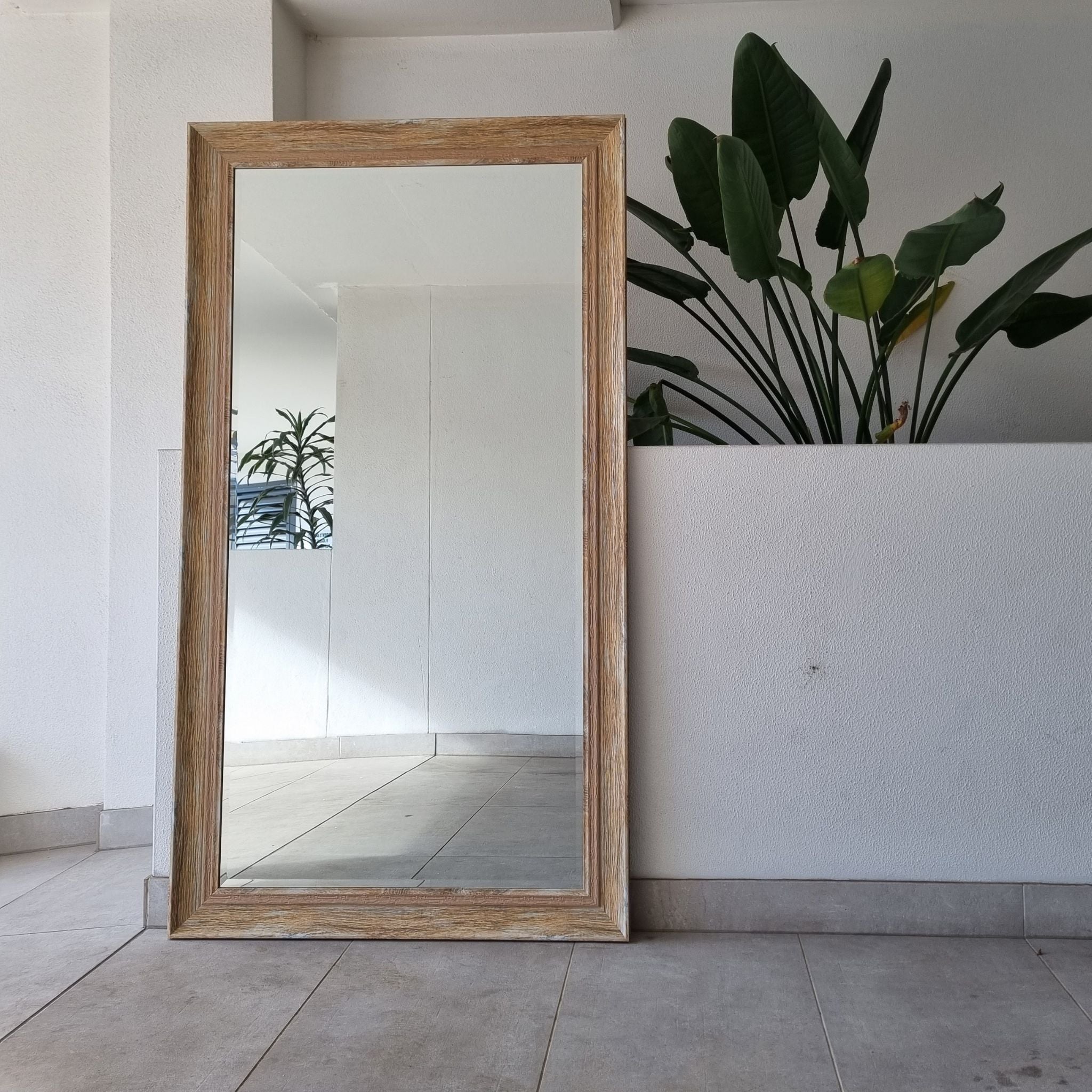 Natural Framed Mirror - Sydney Mirrors