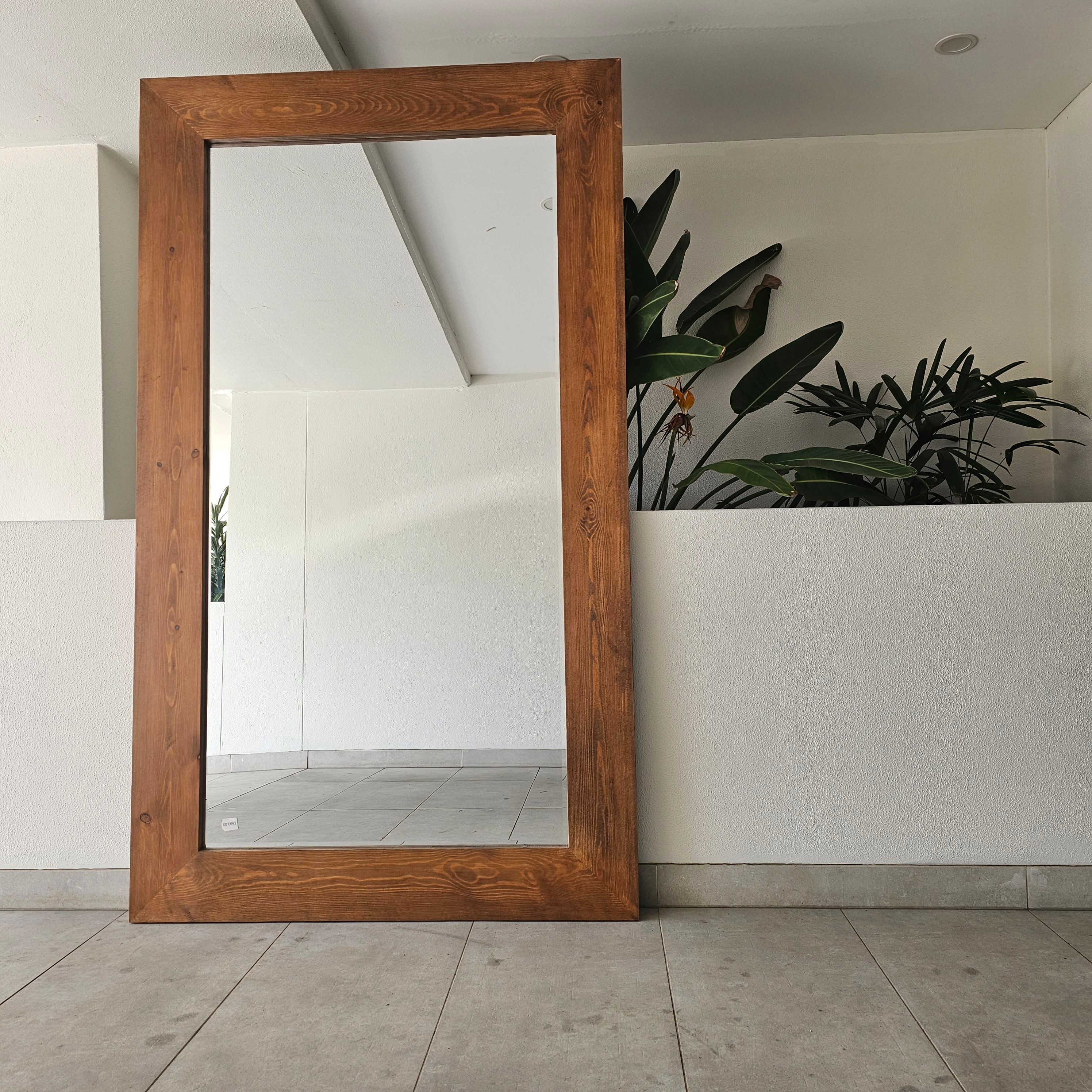 Timber 215x125cm Full-Length Wood Frame Mirror | Sydney Mirrors