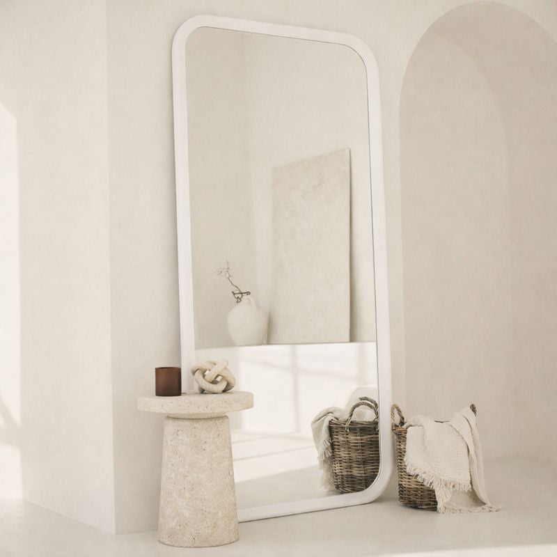 Amber - 200x100cm Large Full Length Curved Edge Mirror *** PRE ORDER ***