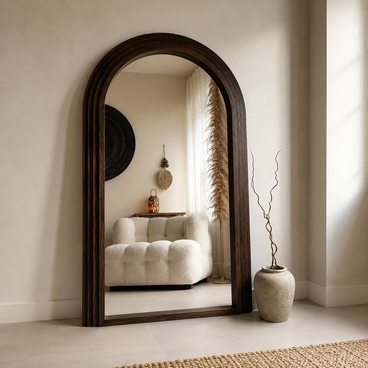 Aurelia Arch Full-Length Stepped Frame Mirror - 190cm x 110cm ***PRE ORDER***