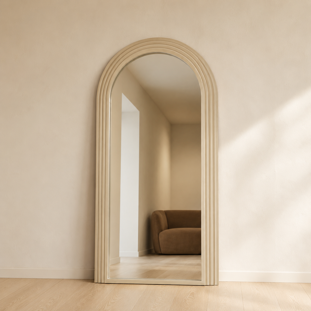 Caesar Arch Mirror - Full Length Stepped Frame ***PRE ORDER***