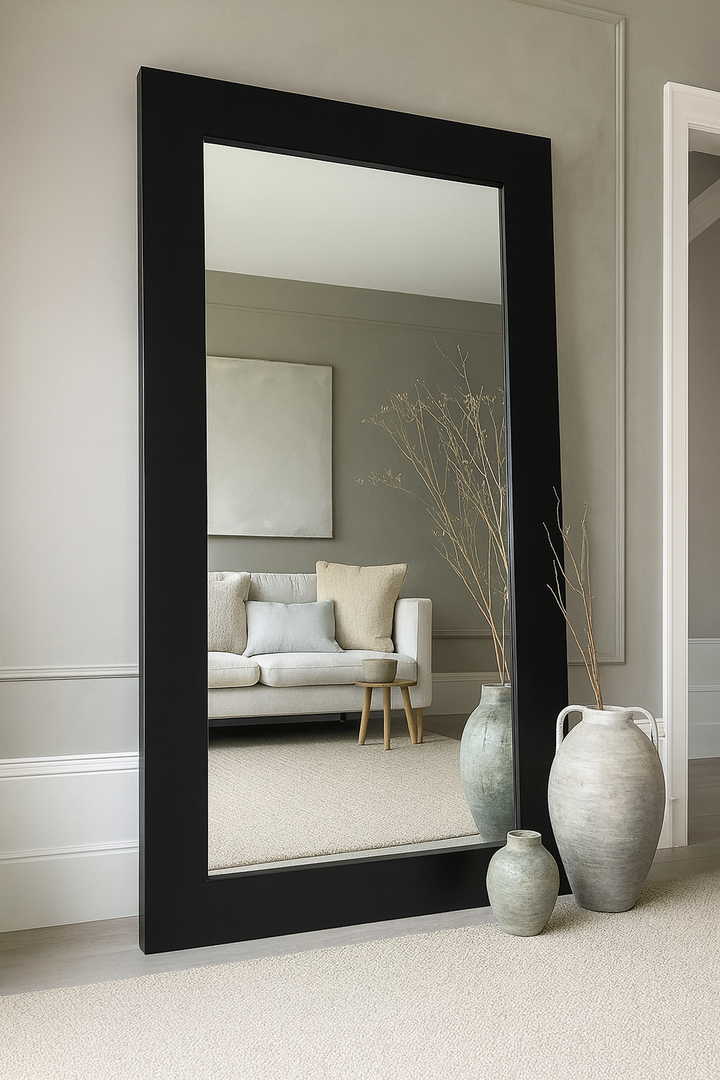 TIMBER 215x125cm – Extra Large Full-Length Wood Frame Mirror *** PRE ORDER ***