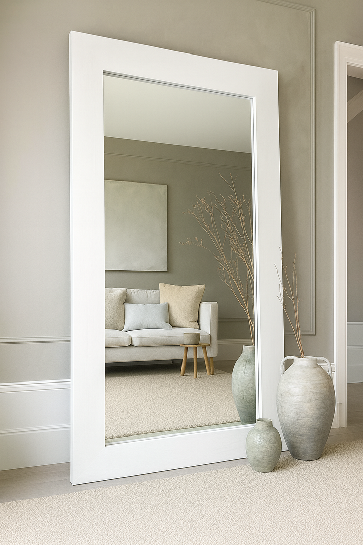 TIMBER 215x125cm – Extra Large Full-Length Wood Frame Mirror *** PRE ORDER ***