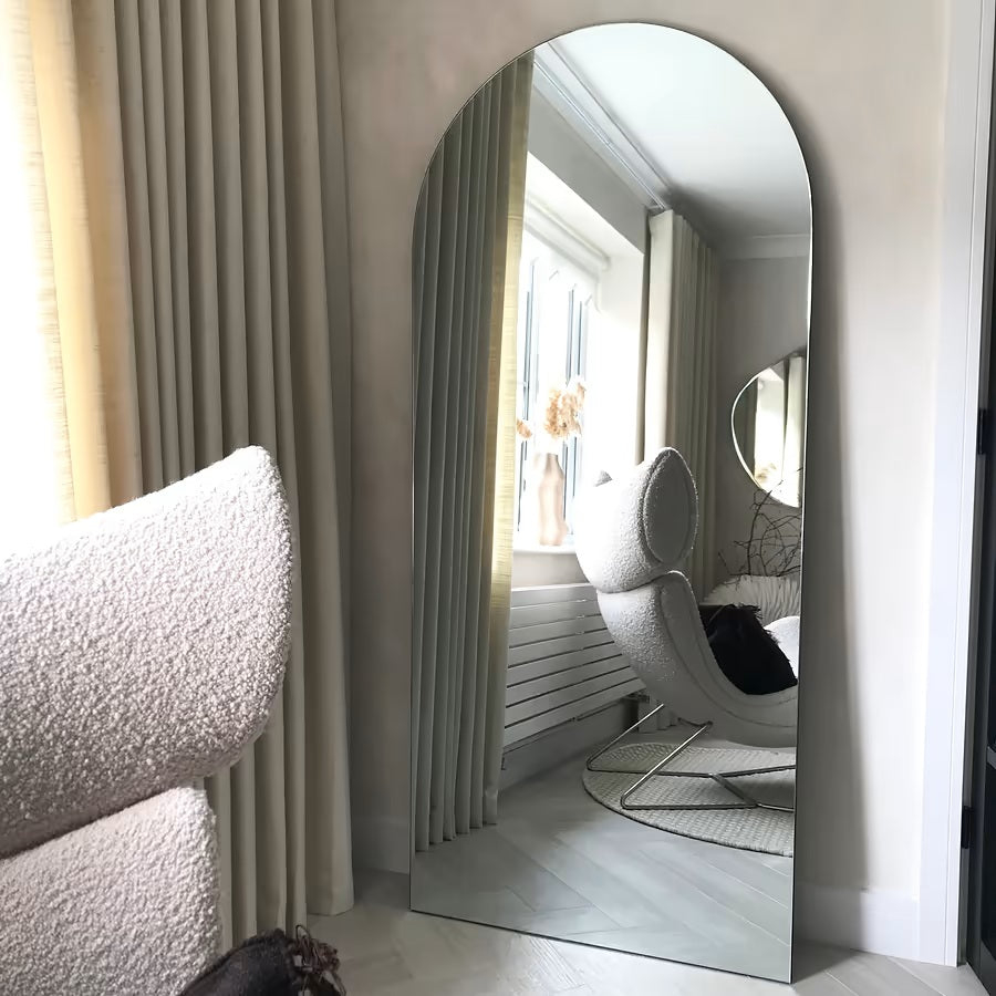 Bronte - 180x80cm Frameless Full Length Arch Mirror