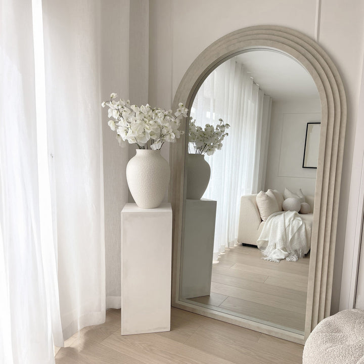 Caesar Arch Mirror - Full Length Stepped Frame