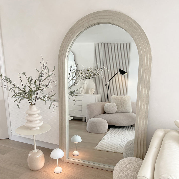 Caesar Arch Mirror - Full Length Stepped Frame