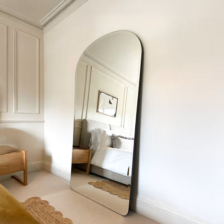 Crescent Arch Mirror – 190x95cm (Frameless Curved Design) *** PRE ORDER ***