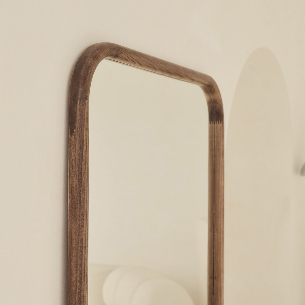 Amber - 200x100cm Large Full Length Rectangular Warm Wood Mirror *** PRE ORDER ***