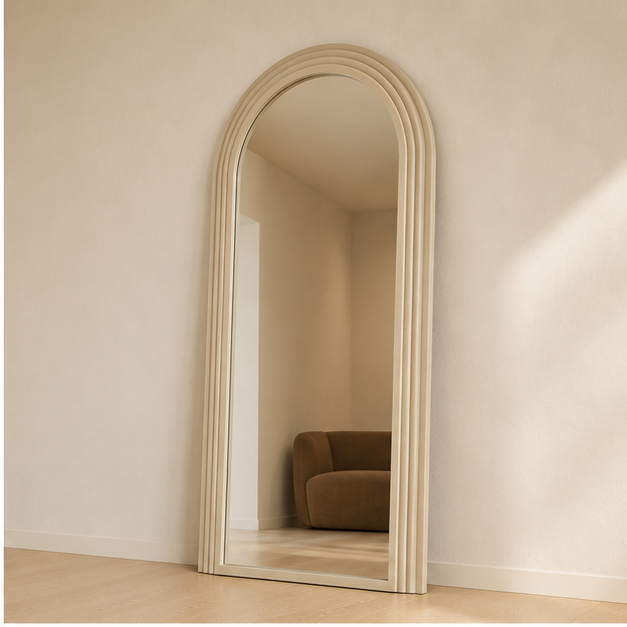 Caesar Arch Mirror - Full Length Stepped Frame ***PRE ORDER***