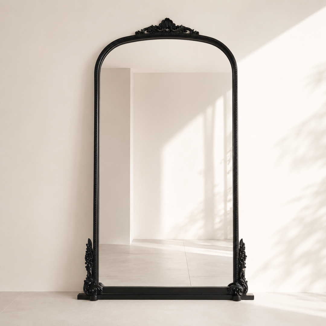 Audrey - Gold Traditional Arch Vintage Ornate Baroque Mirror