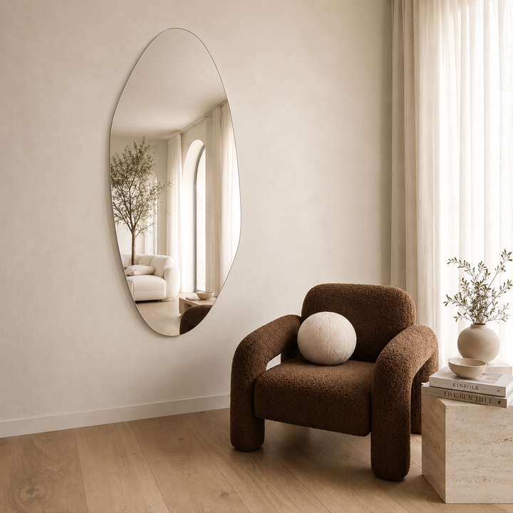 PEBBLE - Irregular | Asymmetrical Mirror ***PRE ORDER***