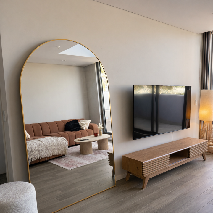 Studio Arch Mirror | Full length Modern Arch Mirror *** PRE ORDER ***