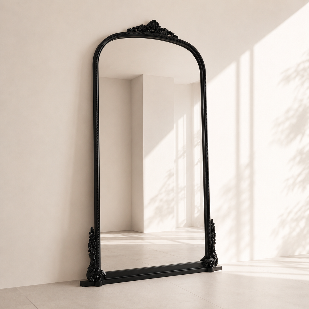 Audrey - Gold Traditional Arch Vintage Ornate Baroque Mirror