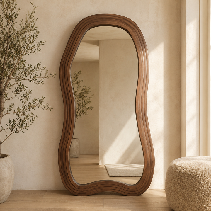 MAISON – Asymmetrical Arch Curved Mirror 200x110cm