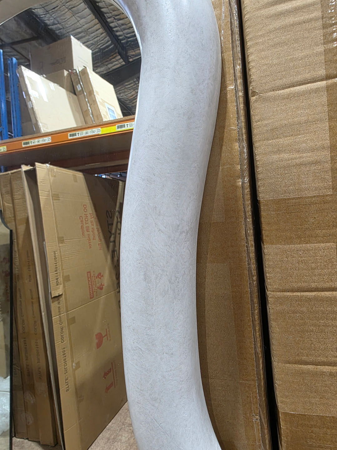 FOSSIL 190x110cm – Irregular Curved Full-Length Mirror (Sculptural Design)