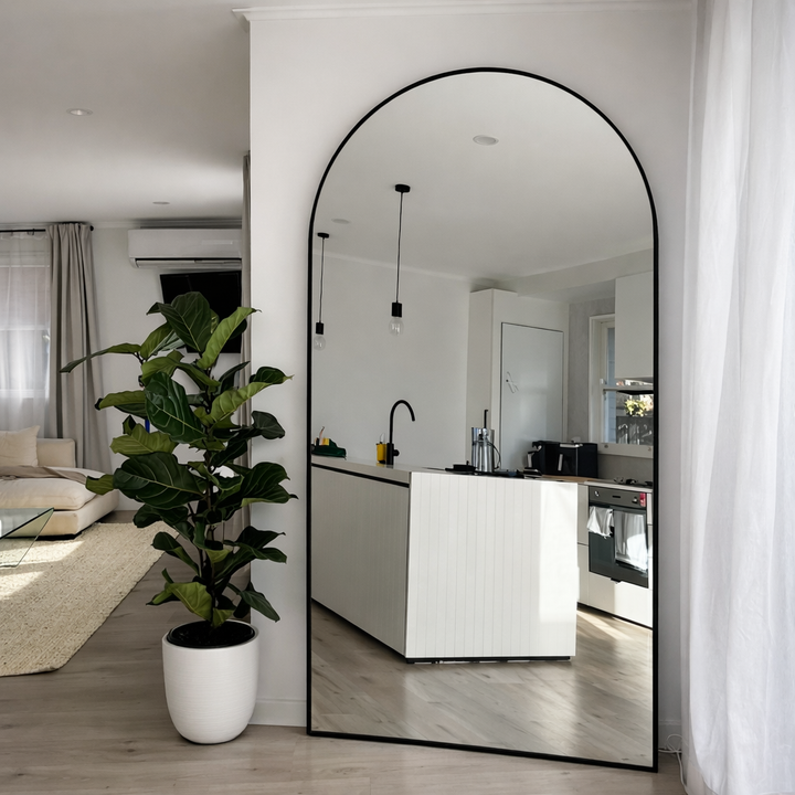 Studio Arch Mirror | Full length Modern Arch Mirror *** PRE ORDER ***