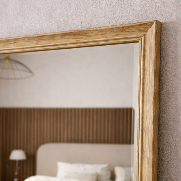 MOSSMAN 180x90cm – Full-Length Coastal Wood Distressed Mirror