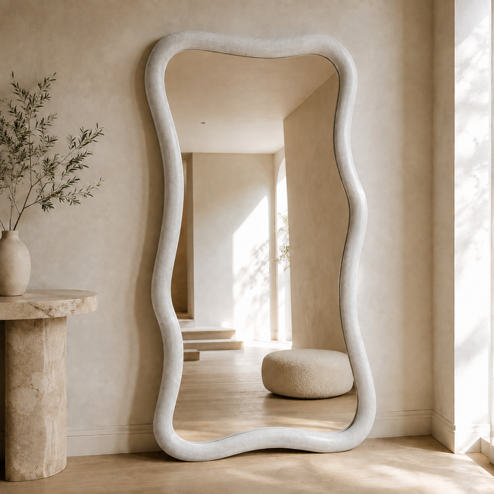 FOSSIL 190x110cm Irregular Curved Full Length Mirror