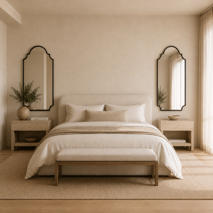 SHINE Arch mirror 120x60cm