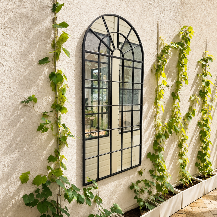 TRIBECA 200x100cm – Large Full-Length Arched Window Mirror (Indoor & Covered Outdoor)