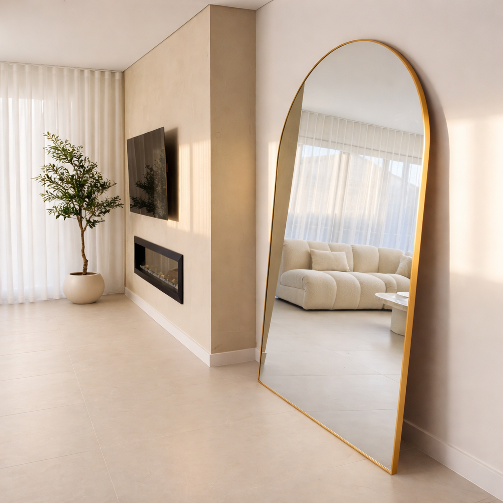 Studio Arch Mirror | Full Length Modern Arch Mirror ***PRE ORDER SEPTEMBER***