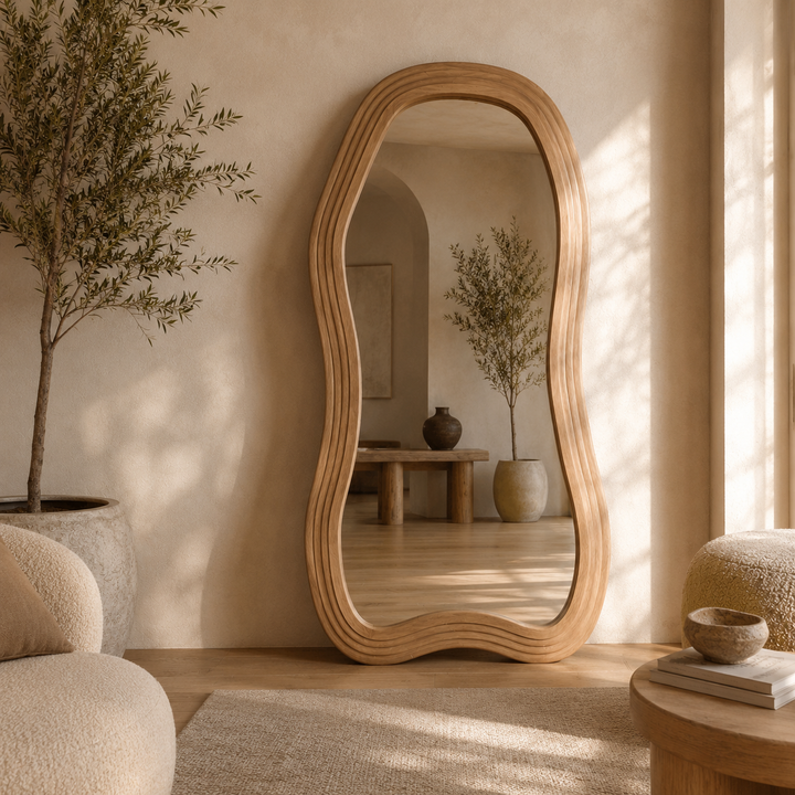 MAISON – Asymmetrical Arch Curved Mirror 200x110cm